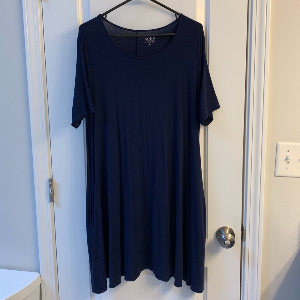NY&C Swing Dress with Pockets